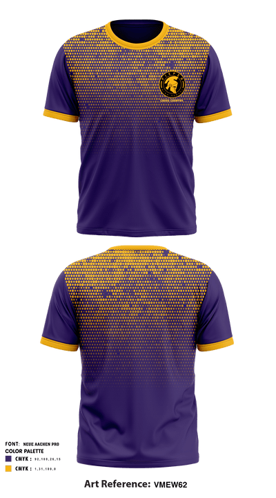 Pieper High School Cross Country 70107216 Short Sleeve Performance Shirt - 2