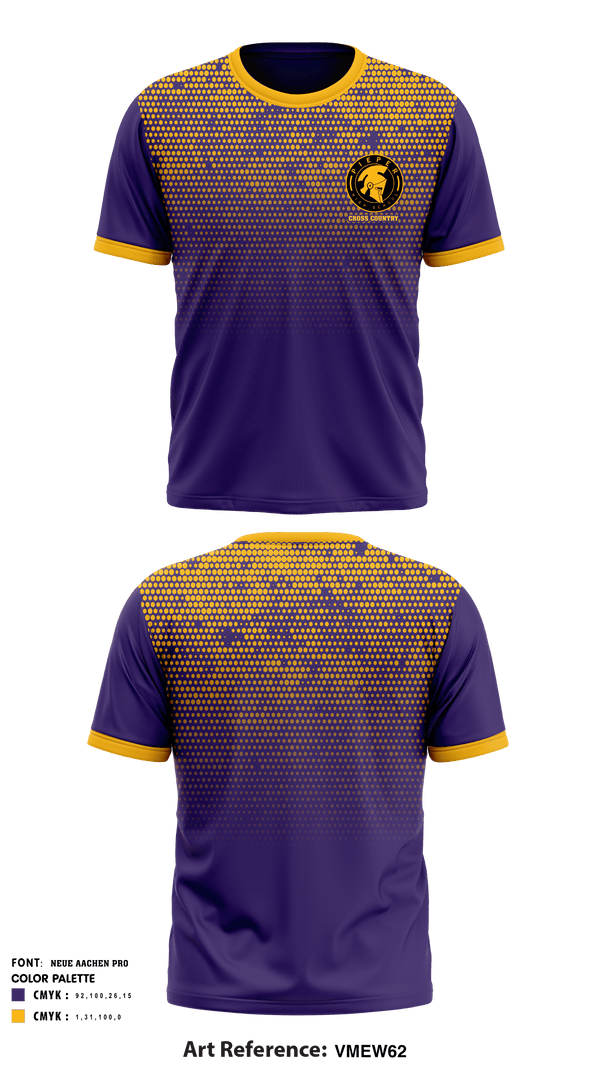 Short Sleeve Performance Shirt, Pieper High School Cross Country, Cross Country, Teamtime, Team time, sublimation, custom sports apparel, team uniforms, spirit wear, spiritwear, sports uniforms, custom shirts, team store, custom team store, fundraiser sports, apparel fundraiser