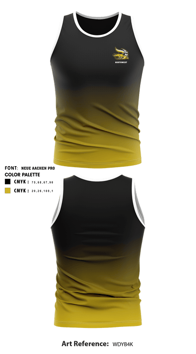 Northwest High School Track 72155128 Tank Top - 1
