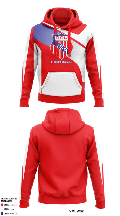 AAU Football 42528964 Hoodie - 1