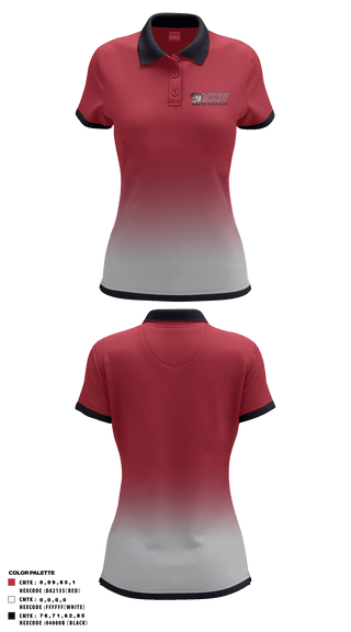 Women's Short Sleeve Performance Polo, Winston-Salem State University Tennis, Tennis, Teamtime, Team time, sublimation, custom sports apparel, team uniforms, spirit wear, spiritwear, sports uniforms, custom shirts, team store, custom team store, fundraiser sports, apparel fundraiser