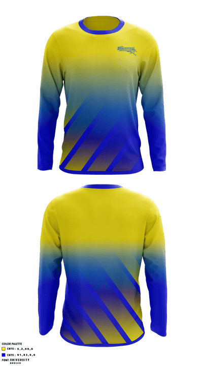 California State University Bakersfield Soccer 46709490 Long Sleeve Performance Shirt - 1
