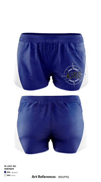 Auburn Junior High School Cheer 19595021 Women's Shorts - 1