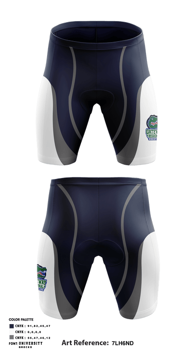 Gateway Regional High School Wrestling 45232983 Men's Compression Shorts - 2