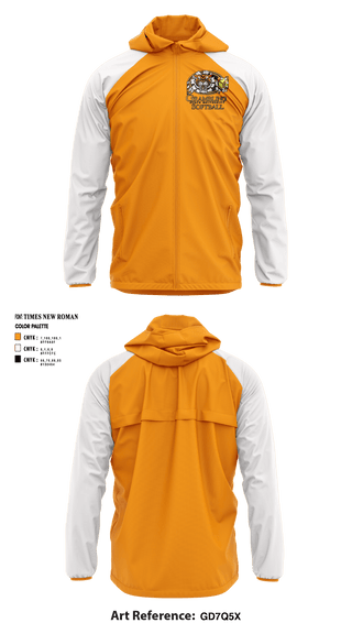 Windbreaker, Grambling State University Softball, Softball, Teamtime, Team time, sublimation, custom sports apparel, team uniforms, spirit wear, spiritwear, sports uniforms, custom shirts, team store, custom team store, fundraiser sports, apparel fundraiser