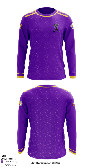 Long Sleeve Performance Shirt, St. Augustine Saints, Track & Field, Teamtime, Team time, sublimation, custom sports apparel, team uniforms, spirit wear, spiritwear, sports uniforms, custom shirts, team store, custom team store, fundraiser sports, apparel fundraiser