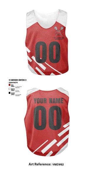 Mens Lacrosse Pinnie, Falls Church Youth Lacrosse Club, Men's Lacrosse, Teamtime, Team time, sublimation, custom sports apparel, team uniforms, spirit wear, spiritwear, sports uniforms, custom shirts, team store, custom team store, fundraiser sports, apparel fundraiser