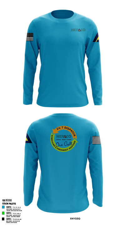 HEPACO Norfolk 83165627 Long Sleeve Performance Shirt - 1