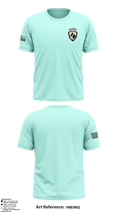Killers 73249100 Short Sleeve Performance Shirt - 3