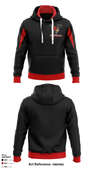 Hoodie, Verdigris Youth Football and Cheer, Football, Teamtime, Team time, sublimation, custom sports apparel, team uniforms, spirit wear, spiritwear, sports uniforms, custom shirts, team store, custom team store, fundraiser sports, apparel fundraiser