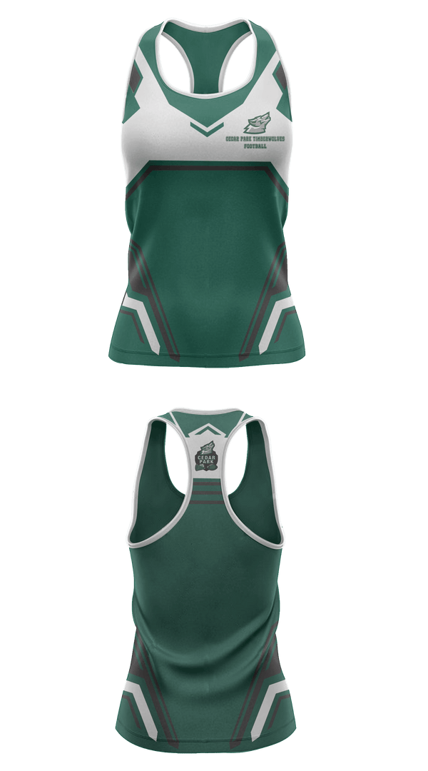 Tank Top, Cedar Park Timberwolves, Football, Teamtime, Team time, sublimation, custom sports apparel, team uniforms, spirit wear, spiritwear, sports uniforms, custom shirts, team store, custom team store, fundraiser sports, apparel fundraiser