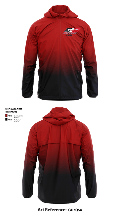 Neptune High School Cheer 15392549 Windbreaker - 1