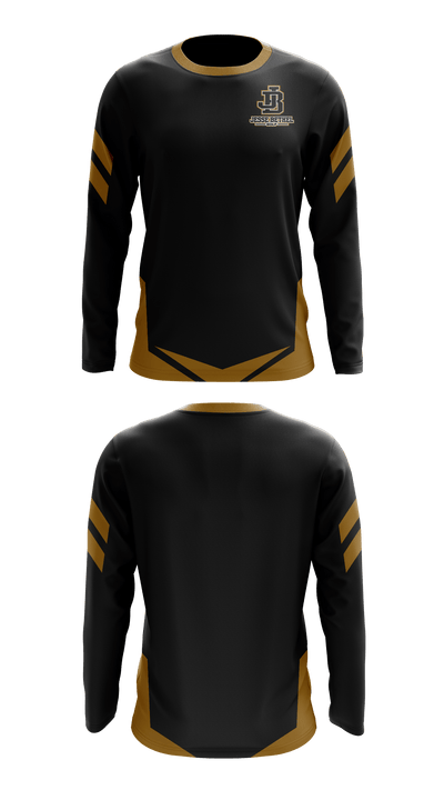 Jesse Bethel High School Golf 53811891 Long Sleeve Performance Shirt - 1