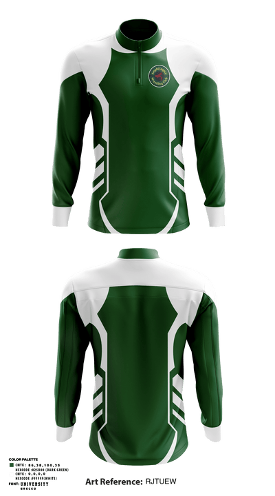 Amphi Legacy Wrestling Club 71655946 Quarter Zip Jacket - 1