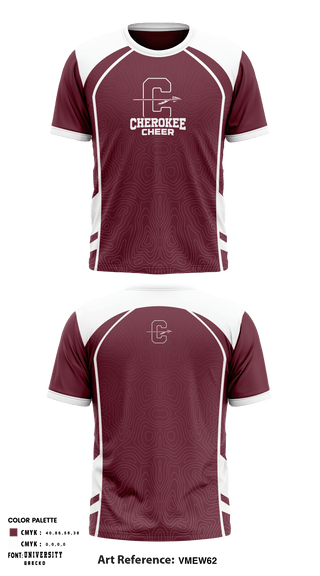 Short Sleeve Performance Shirt, Cherokee Middle School Cheer, School Spirit Store, Teamtime, Team time, sublimation, custom sports apparel, team uniforms, spirit wear, spiritwear, sports uniforms, custom shirts, team store, custom team store, fundraiser sports, apparel fundraiser