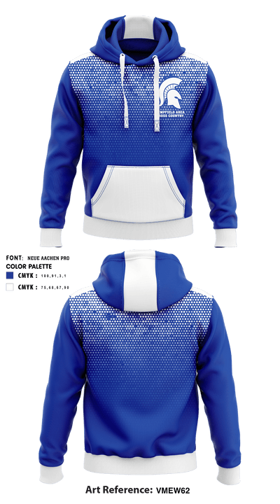Hempfield Area High School Cross Country 24781991 Hoodie - 1