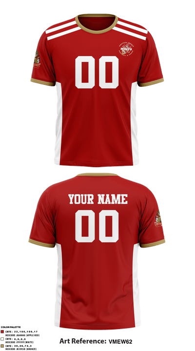 CC Niners 71158351 Short Sleeve Performance Shirt - 1
