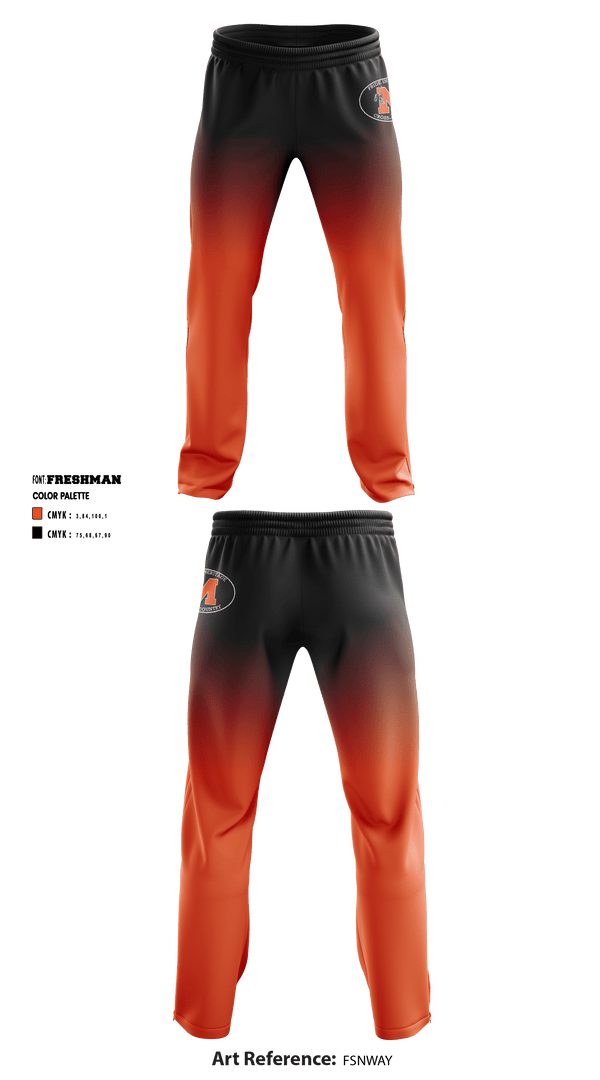 Sweatpants, Montville High School Cross Country, Cross Country, Teamtime, Team time, sublimation, custom sports apparel, team uniforms, spirit wear, spiritwear, sports uniforms, custom shirts, team store, custom team store, fundraiser sports, apparel fundraiser