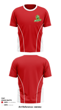 Memorial High School Cheer 12009411 Short Sleeve Performance Shirt - 2