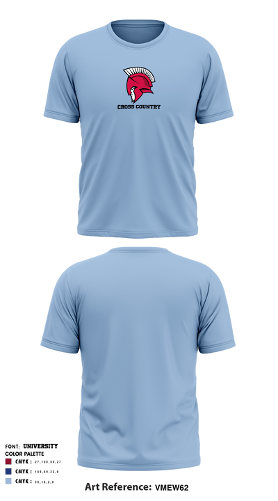 Antioch Spartans 69324892 Short Sleeve Performance Shirt - 4