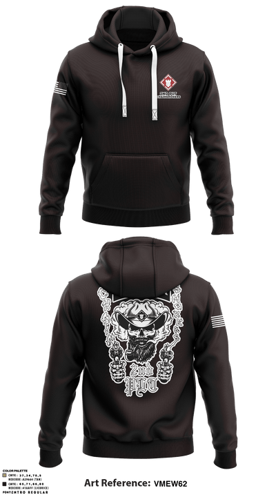 2nd PLT Chainsmokers 3207502 Hoodie - 2