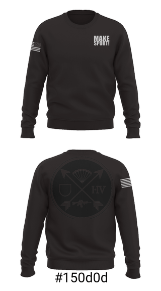Crew Neck Sweatshirt, , Army, Teamtime, Team time, sublimation, custom sports apparel, team uniforms, spirit wear, spiritwear, sports uniforms, custom shirts, team store, custom team store, fundraiser sports, apparel fundraiser