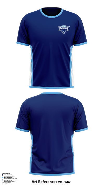 Palo Alto Flight 7667662 Short Sleeve Performance Shirt - 1