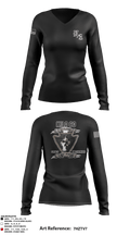 Kilo 3/7 4958967 Women's Long Sleeve V-neck Shirt - 1