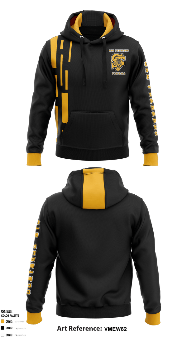 Hoodie, San Fernando High School Football, Football, Teamtime, Team time, sublimation, custom sports apparel, team uniforms, spirit wear, spiritwear, sports uniforms, custom shirts, team store, custom team store, fundraiser sports, apparel fundraiser