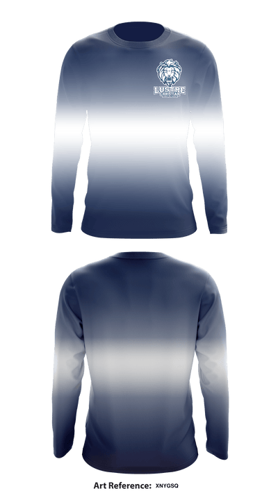 Lustre Christian High School 61778427 Long Sleeve Performance Shirt - 2
