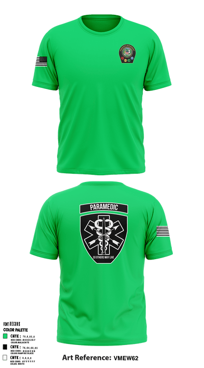 Madison county office of emergency management 10924041 Short Sleeve Performance Shirt - 1