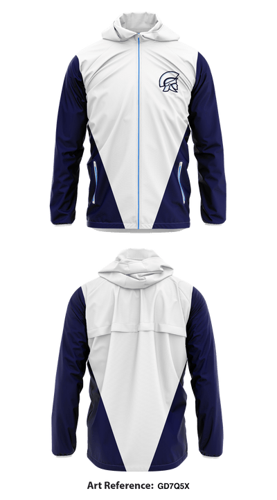 Layton High School Lacrosse 4449513 Windbreaker - 1