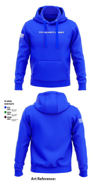 TTP Security Agency 5423198 Hoodie - 1