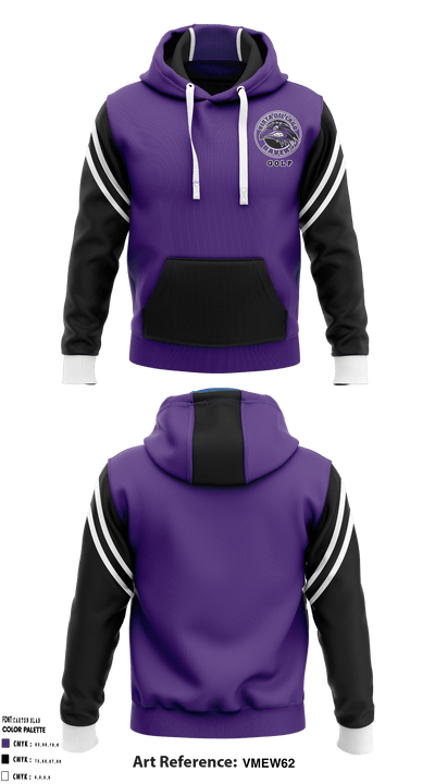 Vista Del Lago High School Golf 67197947 Hoodie - 1