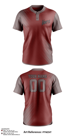Two Button Softball Jersey, Vendetta Brimhall, Softball, Teamtime, Team time, sublimation, custom sports apparel, team uniforms, spirit wear, spiritwear, sports uniforms, custom shirts, team store, custom team store, fundraiser sports, apparel fundraiser