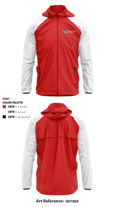 ARC Interior Construction 81994037 Windbreaker - 1