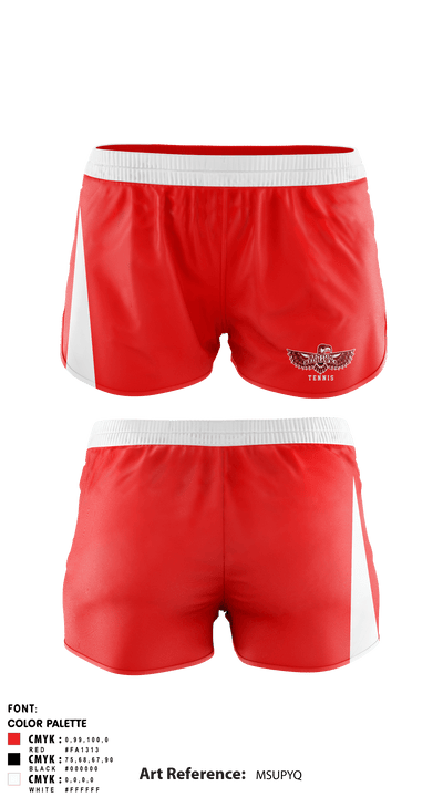 Renton Redhawks 34124165 Women's Shorts - 2