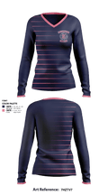 East Grand Rapids High School Water Polo 3670139 Women's Long Sleeve V-neck Shirt - 11