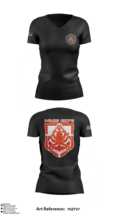 Ballast Point Arsenal 42030988 Women's Short Sleeve V-neck Shirt - 3