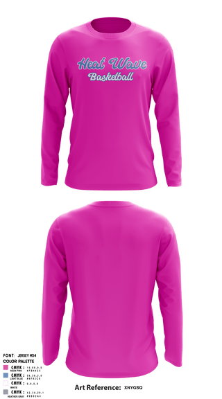 Long Sleeve Performance Shirt, Heat Wave, Men's Basketball, Teamtime, Team time, sublimation, custom sports apparel, team uniforms, spirit wear, spiritwear, sports uniforms, custom shirts, team store, custom team store, fundraiser sports, apparel fundraiser