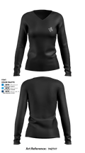 Alitheon 11454346 Women's Long Sleeve V-neck Shirt - 4