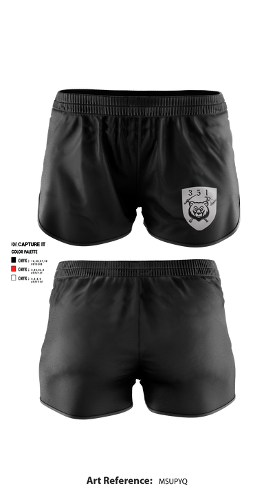 351 Engineer Detachment 31317855 Ranger Panties - 1
