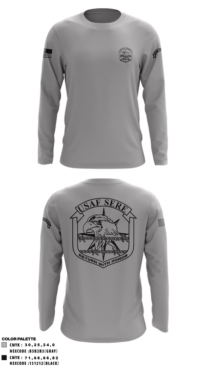 66 TRS 92361338 Long Sleeve Performance Shirt - 1
