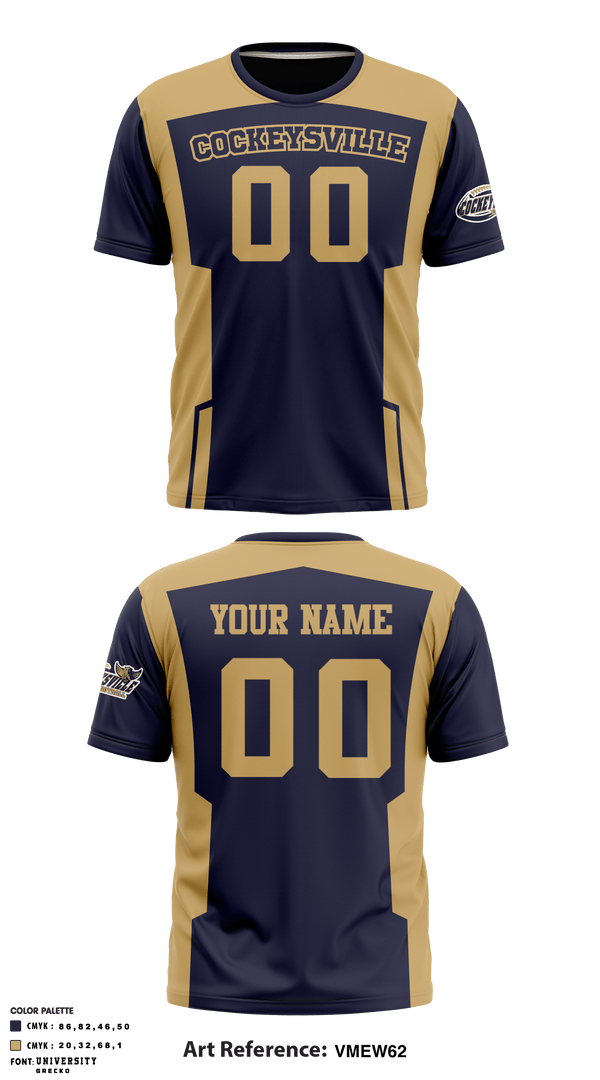 Short Sleeve Performance Shirt, Cockeysville Eagles Football, Football, Teamtime, Team time, sublimation, custom sports apparel, team uniforms, spirit wear, spiritwear, sports uniforms, custom shirts, team store, custom team store, fundraiser sports, apparel fundraiser