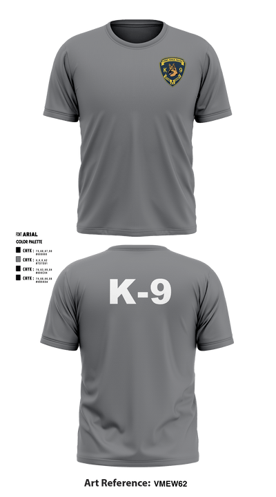 K9 1129861 Short Sleeve Performance Shirt - 5