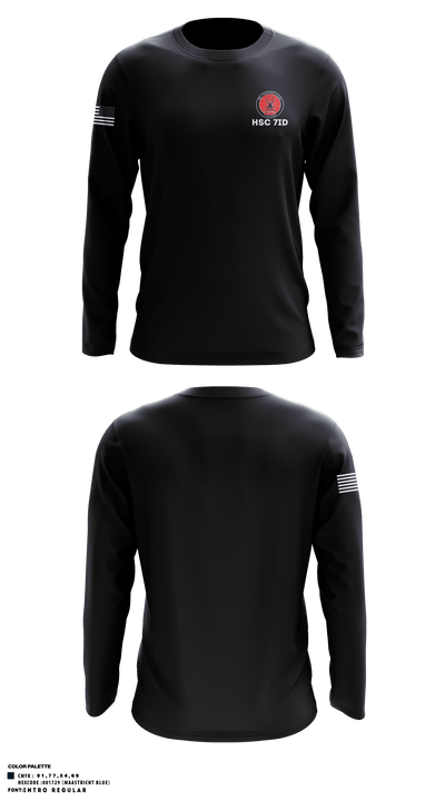 HSC 7ID 80145762 Long Sleeve Performance Shirt - 1