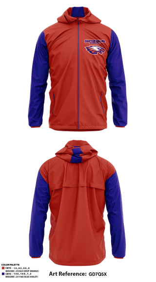 Windbreaker, Canton-Galva Senior High School Baseball, Baseball, Teamtime, Team time, sublimation, custom sports apparel, team uniforms, spirit wear, spiritwear, sports uniforms, custom shirts, team store, custom team store, fundraiser sports, apparel fundraiser