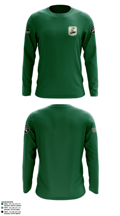 USS MONTPELIER 47292392 Long Sleeve Performance Shirt - 1
