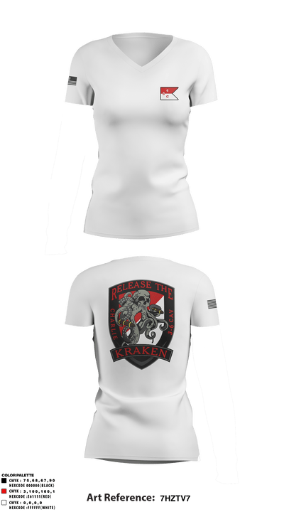 3-6 CAV 11839829 Women's Short Sleeve V-neck Shirt - 6