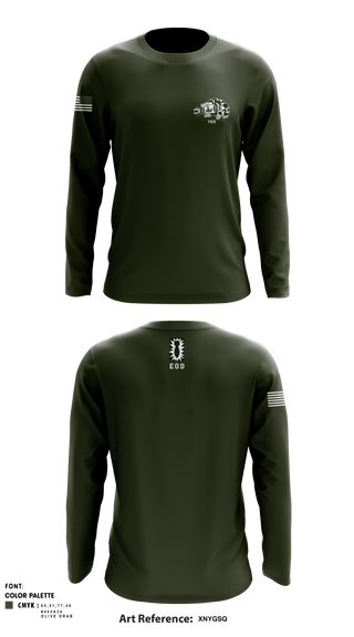 Long Sleeve Performance Shirt, , Army, Teamtime, Team time, sublimation, custom sports apparel, team uniforms, spirit wear, spiritwear, sports uniforms, custom shirts, team store, custom team store, fundraiser sports, apparel fundraiser